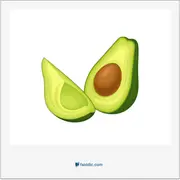 avocado, آووکادو (نوعی میوه شبیه انبه یا گلابی بزرگ)