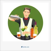 bartender, متصدی بار، میخانه‌دار، پیشخدمت بار، ساقی، می‌ریز