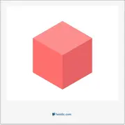 cube, مکعب (حجم بسته‌ی سه‌بعدی‌ای که از ۶ مربع برابر تشکیل شده باشد)