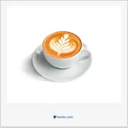 flat white, فلت وایت (قهوه‌ی اسپرسو با شیر داغ و کف کم)