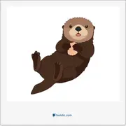 otter, سمور آبی، سمور دریایی، جانور ماهیخوار
