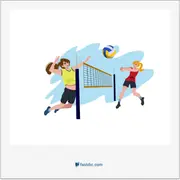 volleyball, بازی والیبال