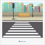 خط عابر پیاده, Zebra crossing