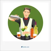 ساقی, cupbearer, barmaid, bartender, barman, saghi, saki, butler