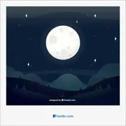 مه, moon