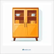 کابینت, cabinet, cupboard, dresser